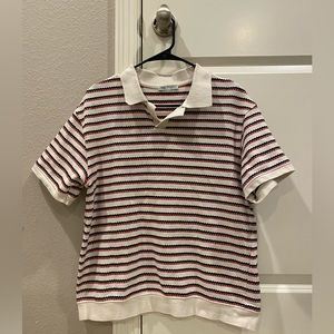 Zara men’s knitted polo